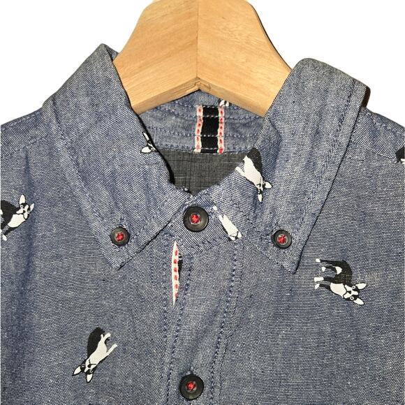 Raw Yarn Industries Button-Down Shirt - Slim Fit, Small 0017 - Picture 4 of 11